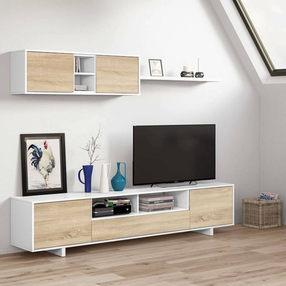 - - Modello Contemporaneo - Bianco - LEGNO