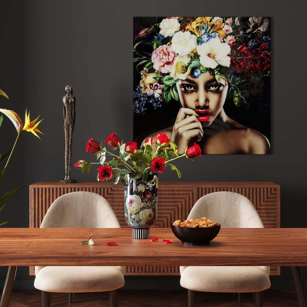 Florero de cerámica negro H27 - Maisons du Monde