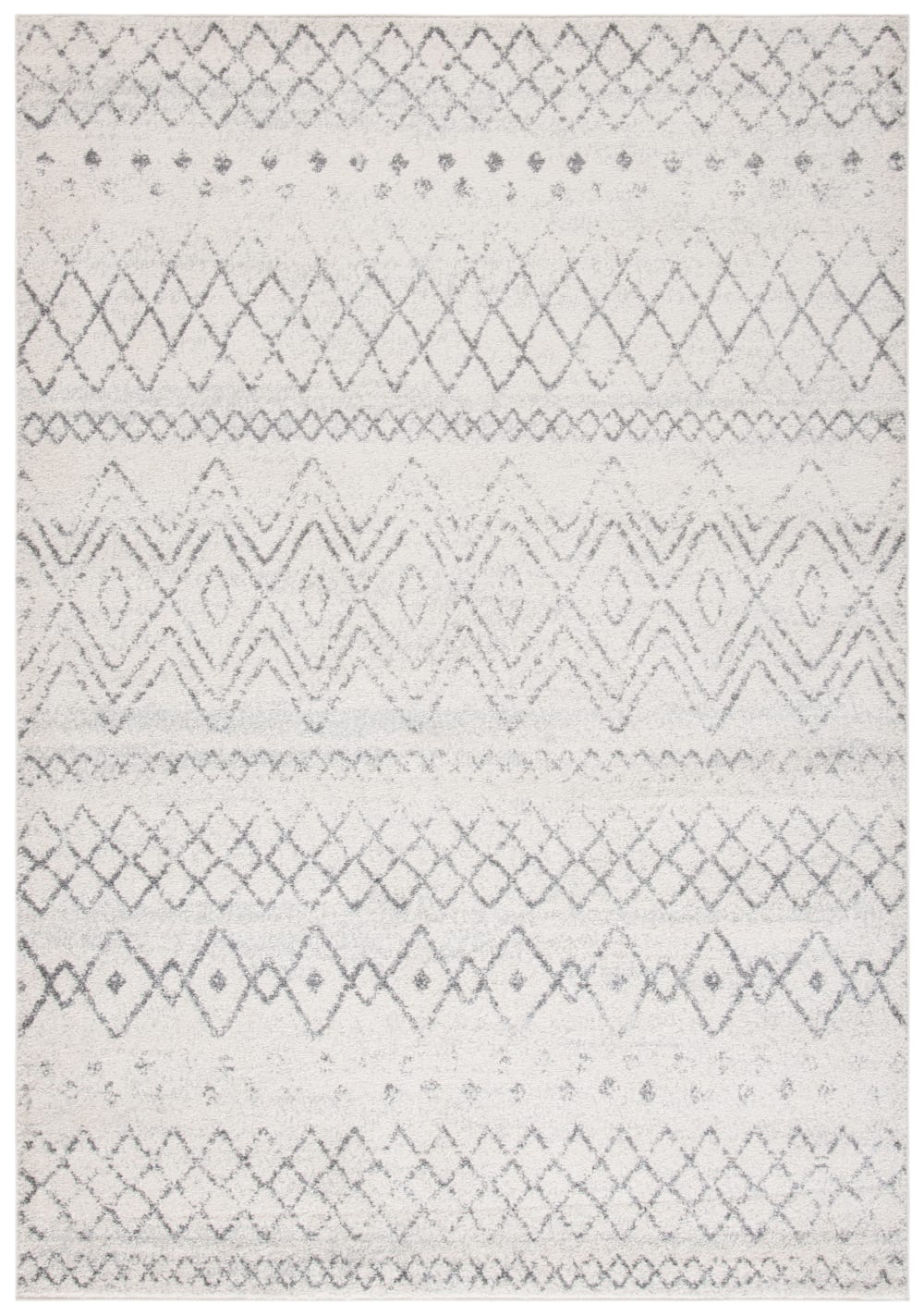 Tapis gris 91 x 152 cm