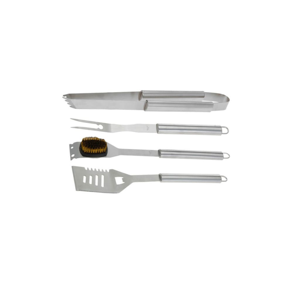 Malette barbecue 4 ustensiles en Inox