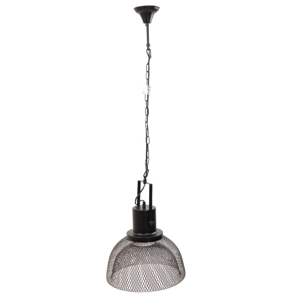Lámpara de techo de metal negro 35x35x110/35h cm