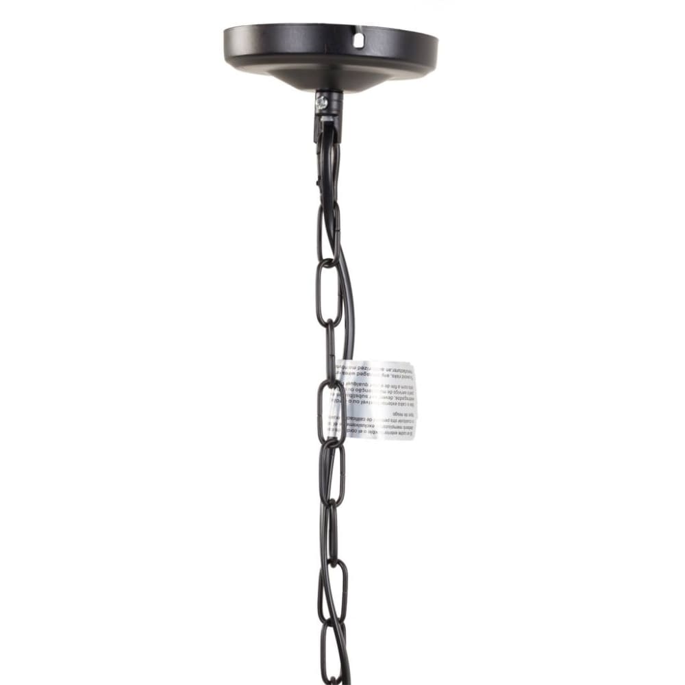Lámpara de techo de metal negro 29x29x25/114h cm - Maisons du Monde
