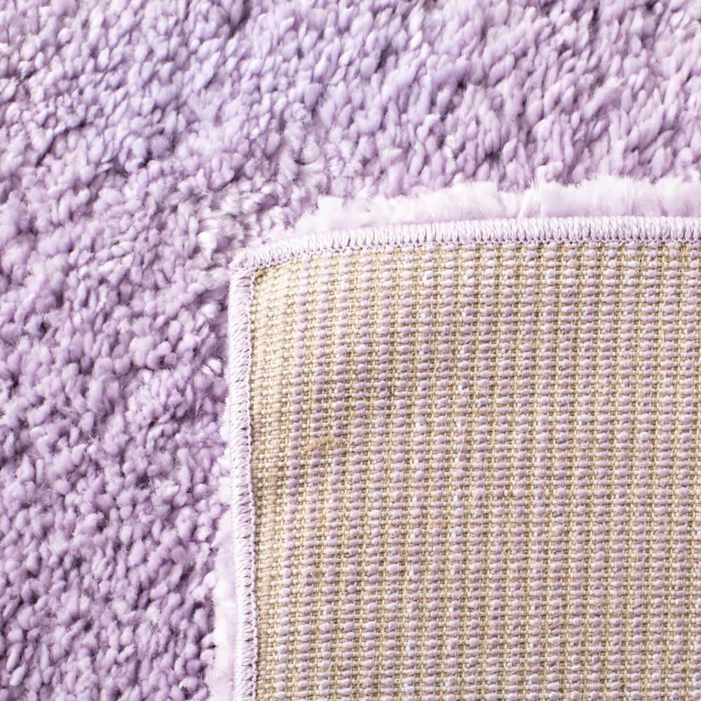 Tapis shag en polypropylène violet, 91 x 152 cm — vue 3