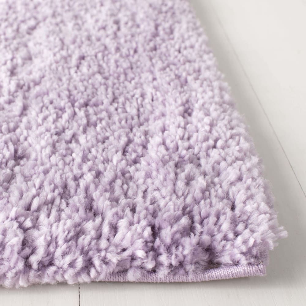 Tapis shag en polypropylène violet, 91 x 152 cm — vue 4