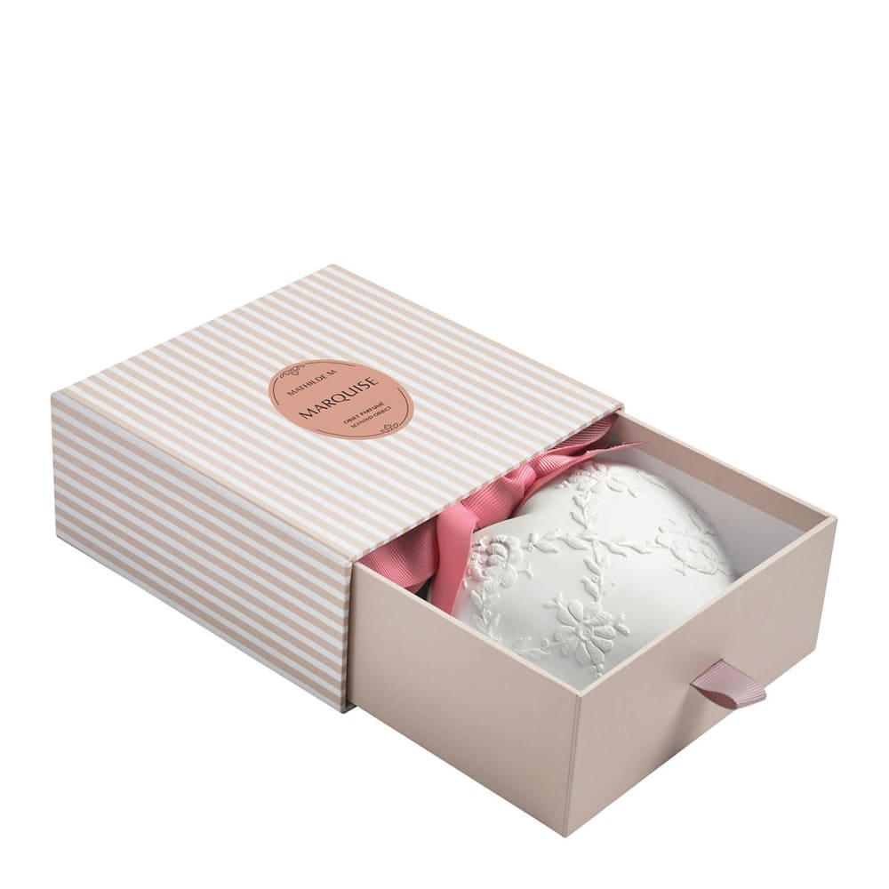 Grand cœur parfumé brodé - marquise - Maisons du Monde