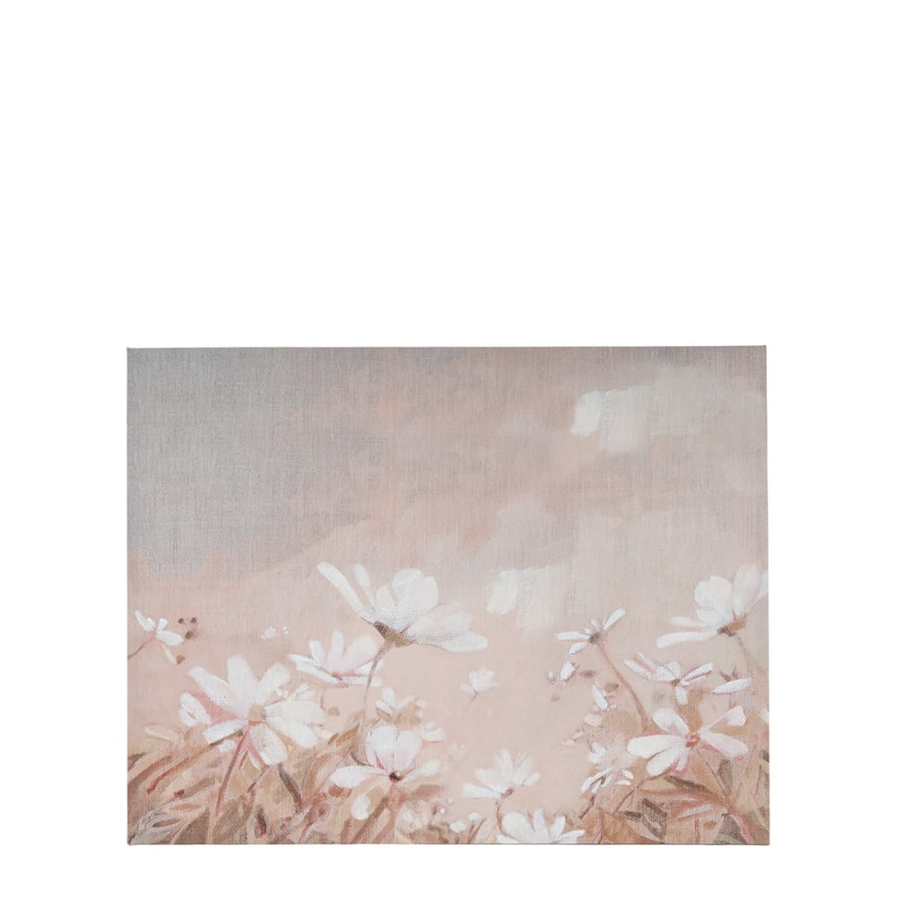 Tableau Promenade Fleurie 90x70cm