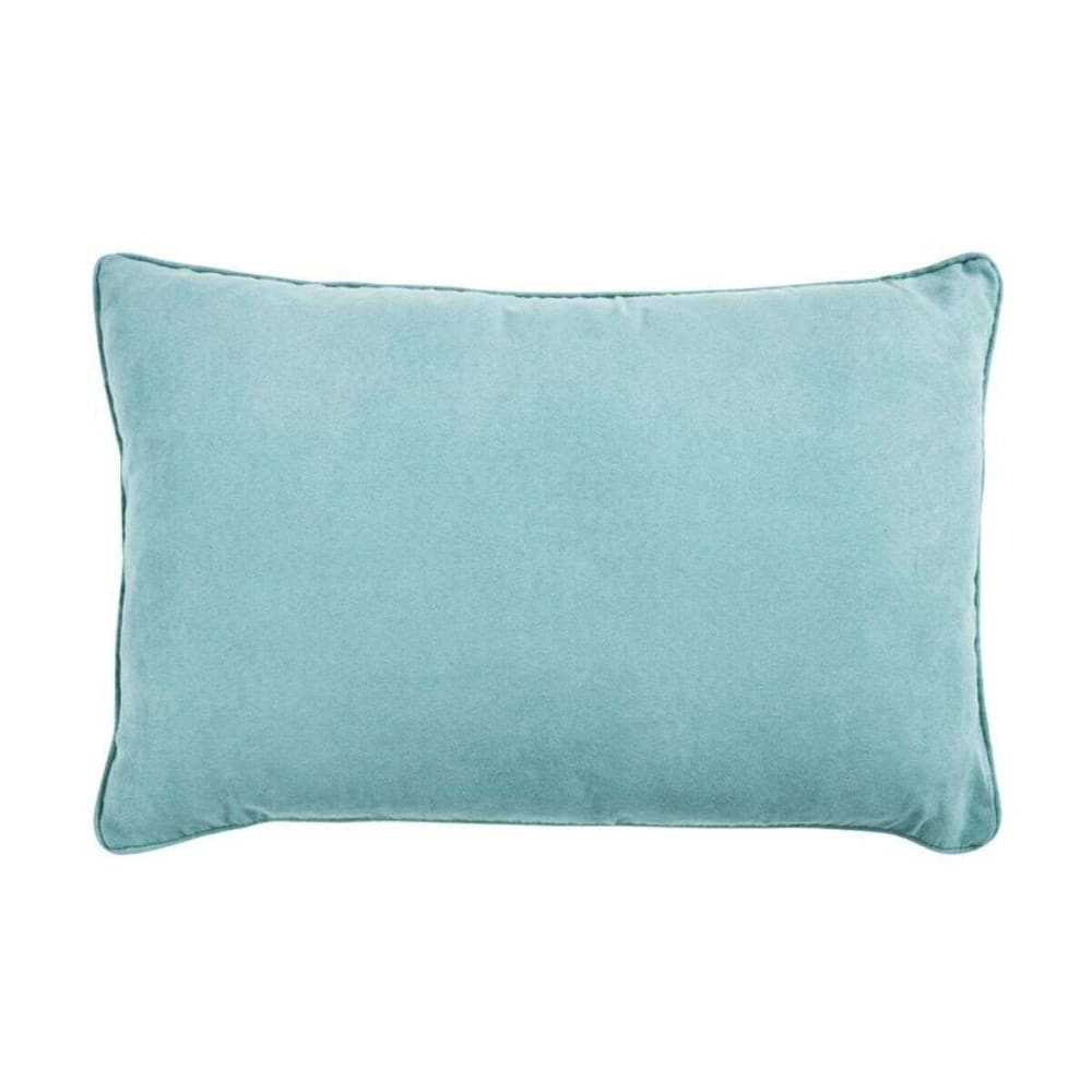 Cojín poliéster azul 60x40 - Maisons du Monde