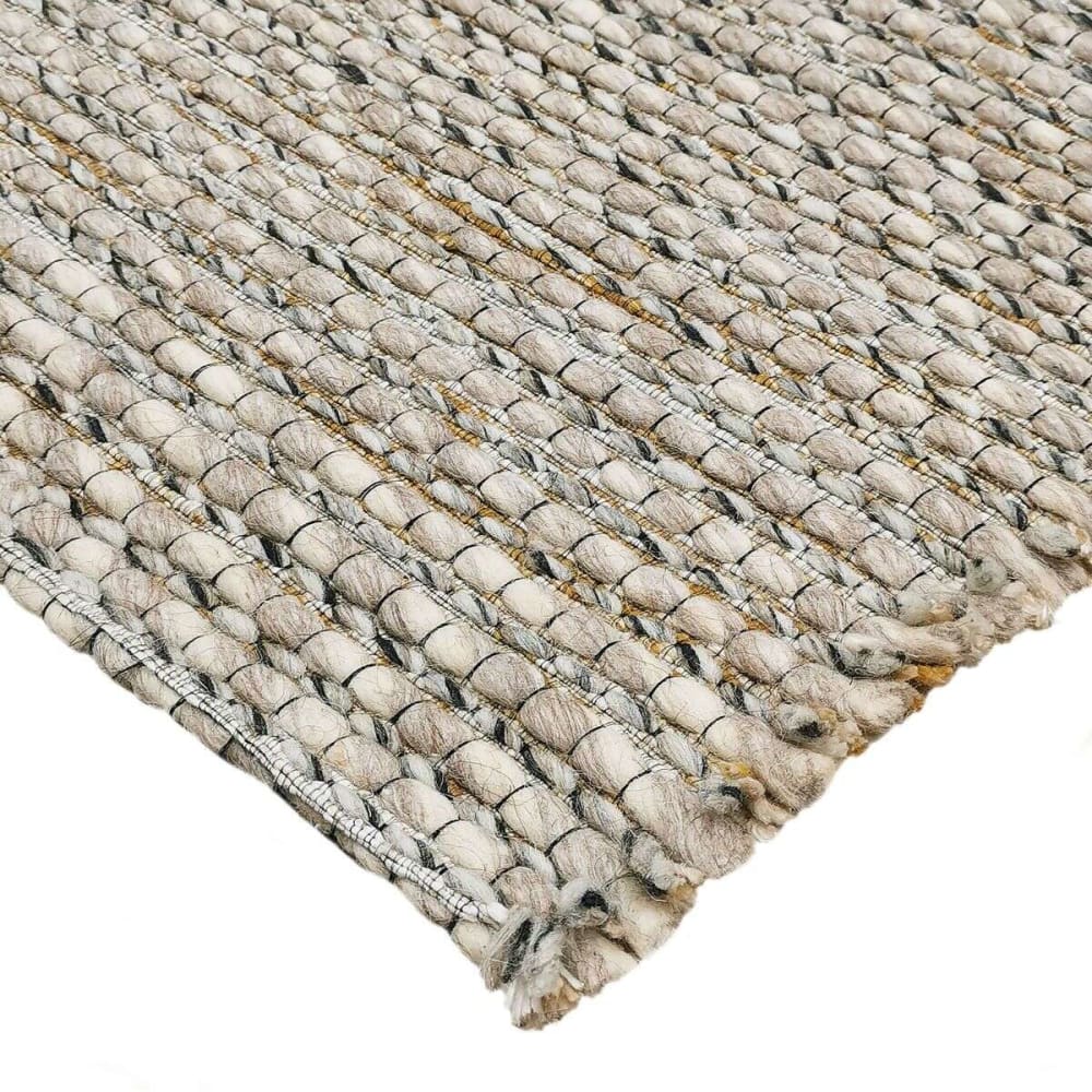 Tapis en laine et viscose beige/écru 120x170 — vue 4