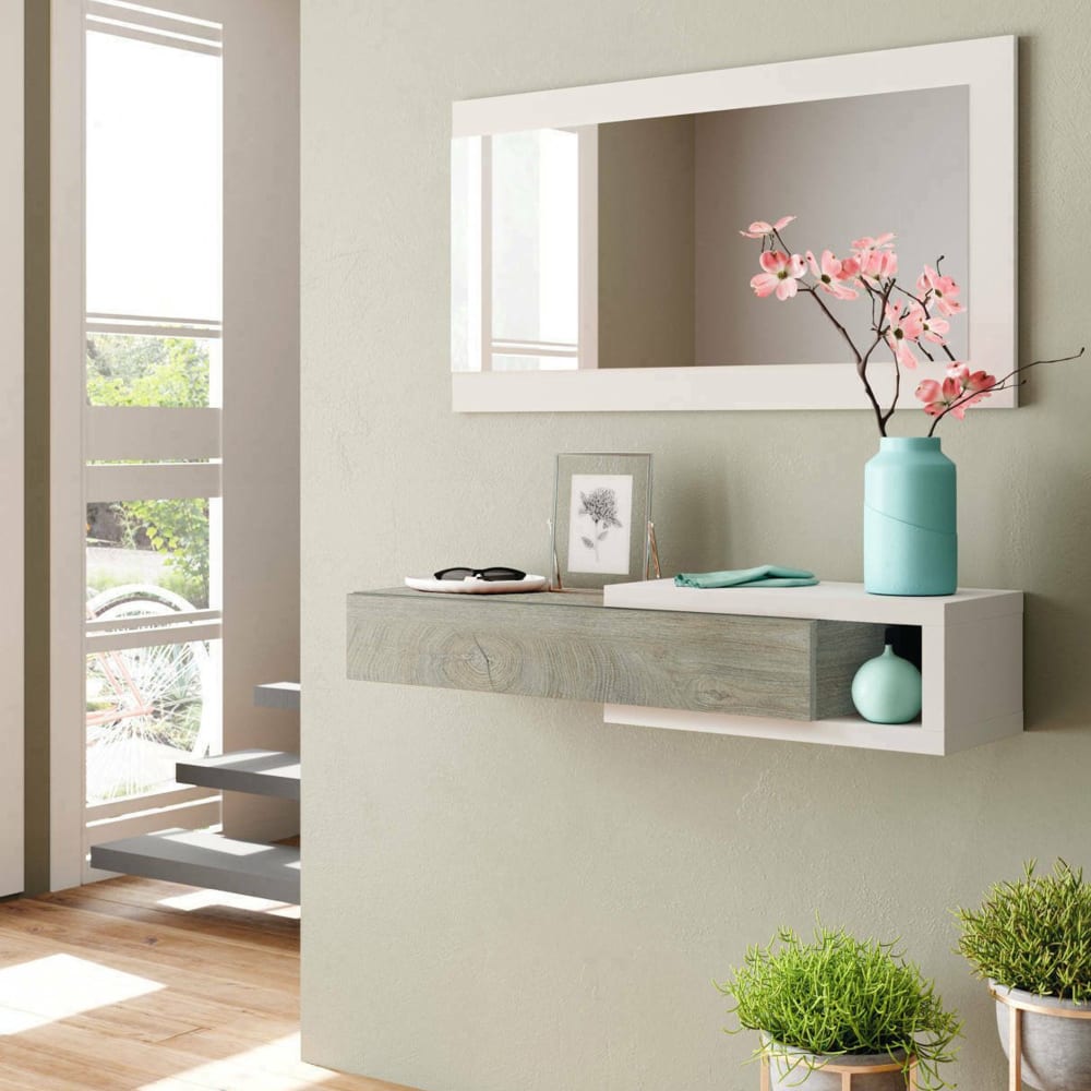 - - Modello Contemporaneo - Bianco - LEGNO