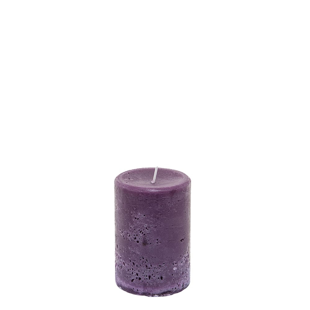 Sia Deco Zylindrische Kerze H10, Lila style modern Violett Wachs