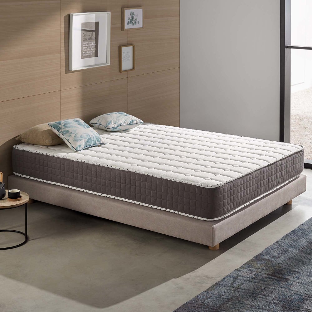 Matelas 140x190 cm - Épais 26 cm - Blue Latex, Mousse HR - Maisons du Monde