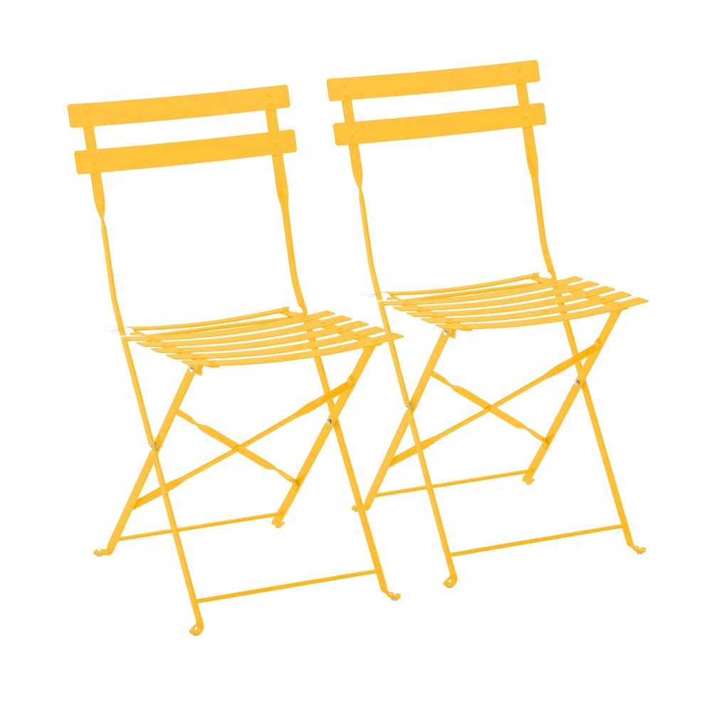 Lot de 2 chaises pliantes