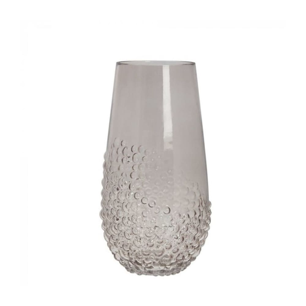 Lene Bjerre Vase aus dunkelrosafarbenem Glas H30 style classic chic - Glas