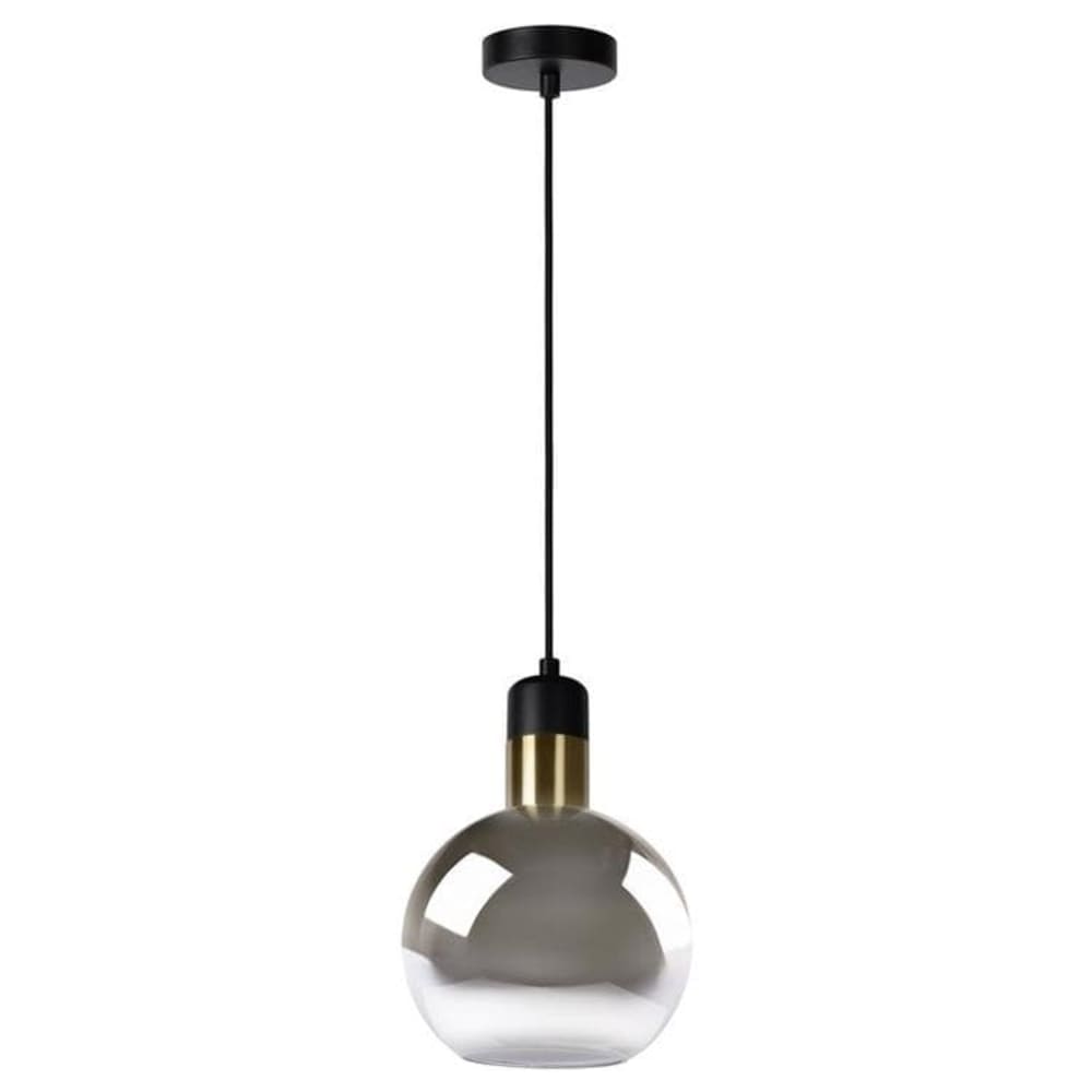 Lucide Suspension diamètre 20cm gris style contemporain - Verre