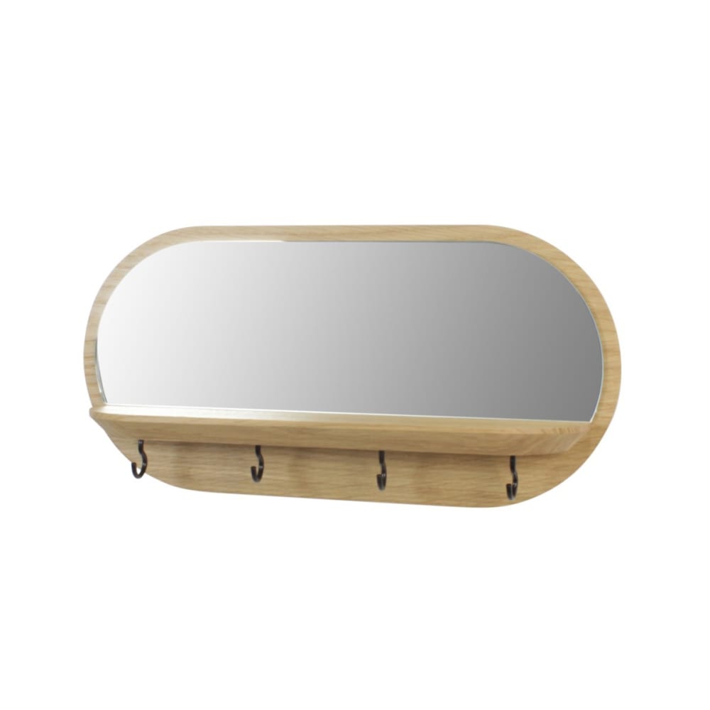 Miroir Mini Moonlight crochets noirs