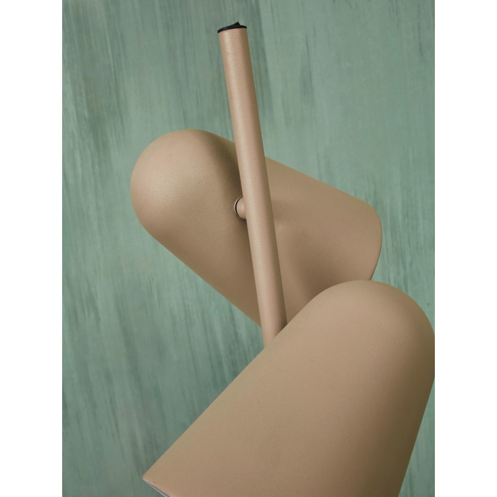 Lampadaire métal gris 28x28x145cm - Maisons du Monde