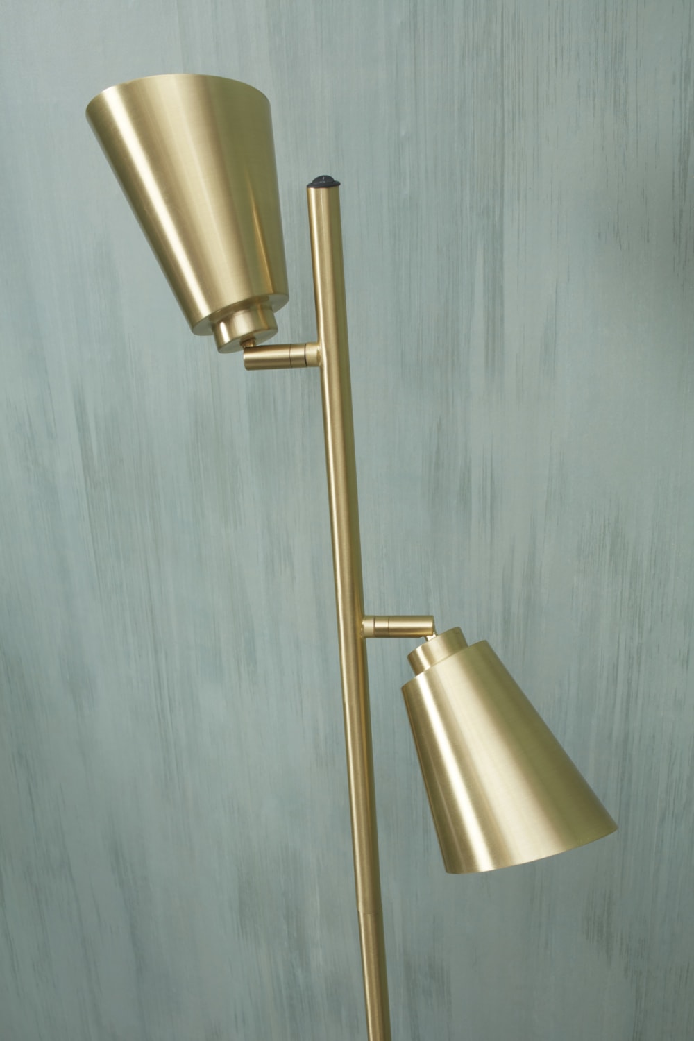 Lampadaire métal couleur doré 45x25x162cm — vue 4