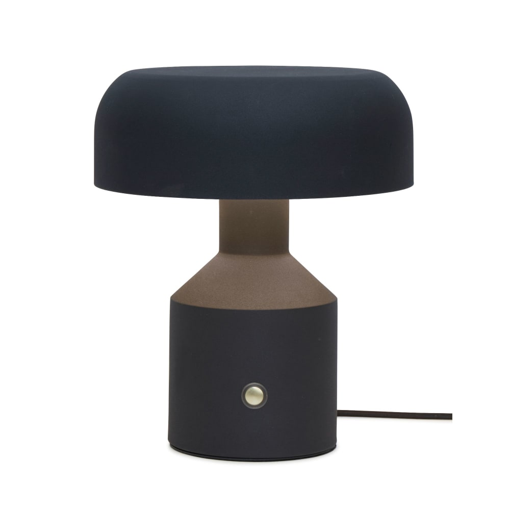 Lampe de Table métal noir Ø25cm