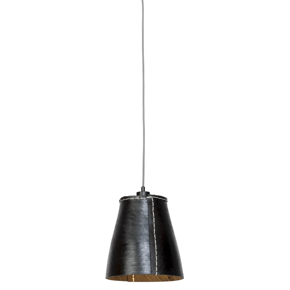 Suspension synthétique noir 26x26x26cm