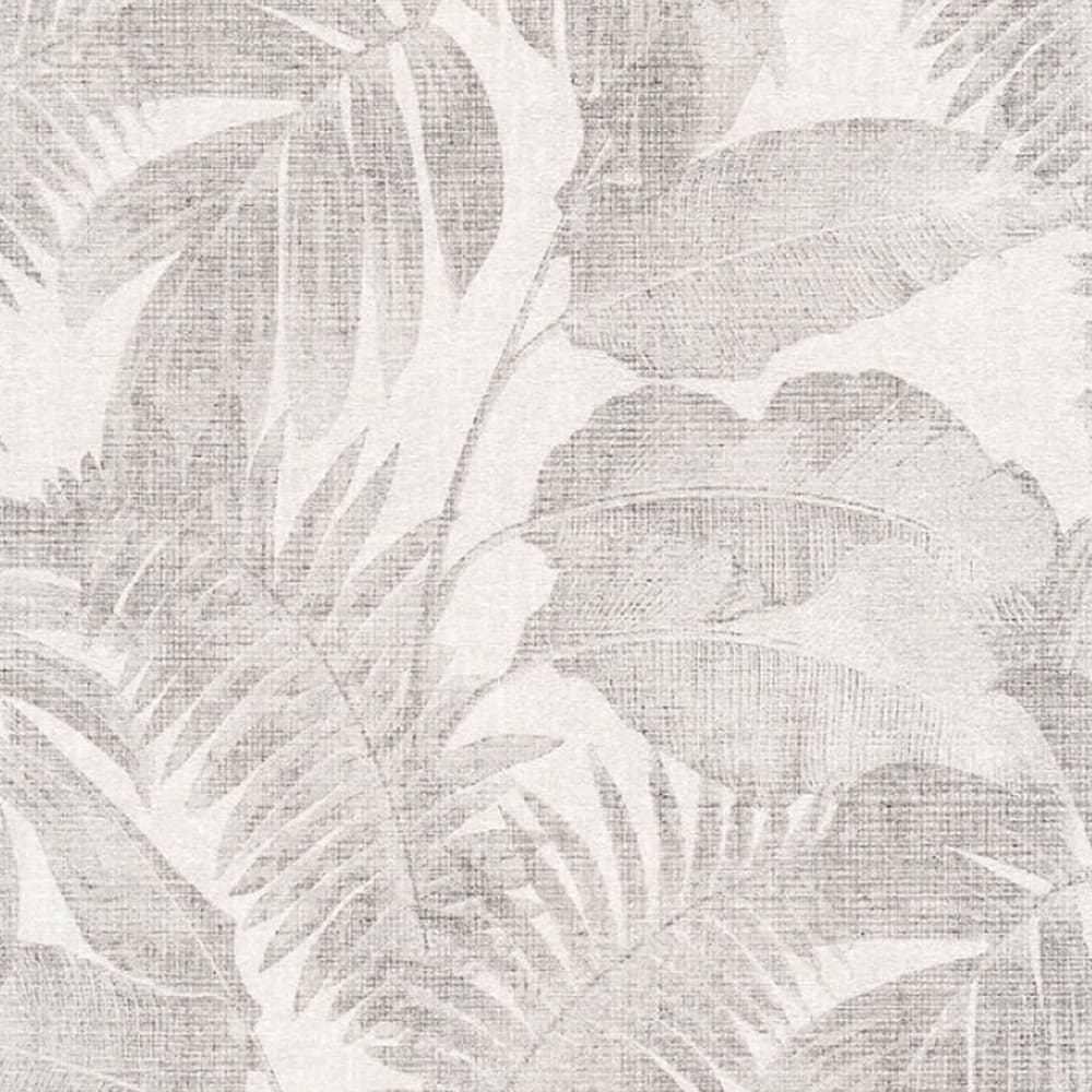 Papier peint jungle tropicale papier gris clair x — vue 3