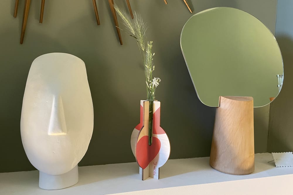Vase Granada en bois à assembler - Maisons du Monde