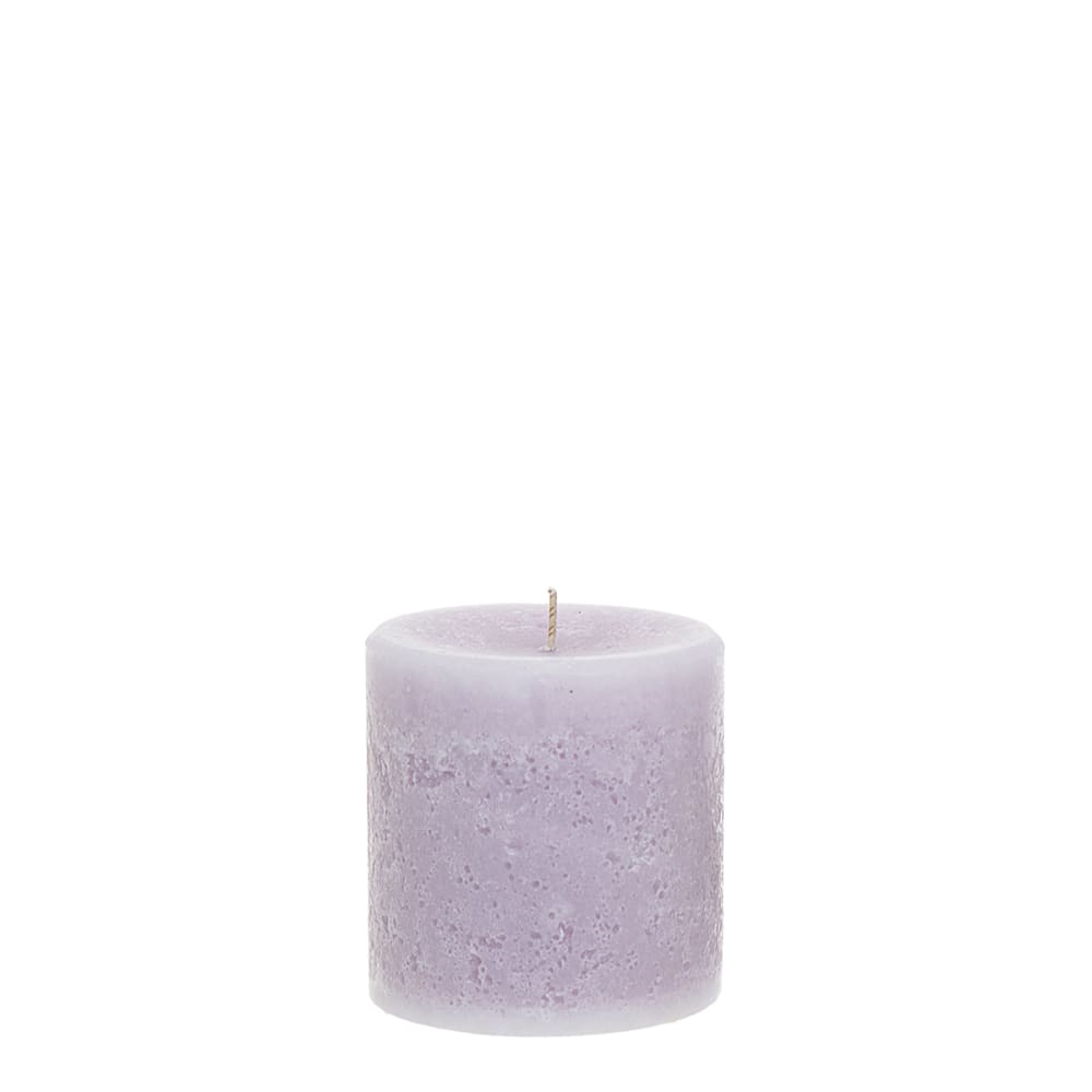 Sia Deco Zylindrische Kerze H10, Lila style modern Violett Wachs