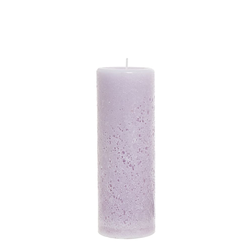 Sia Deco Zylindrische Kerze H20, Lila style modern Violett Wachs