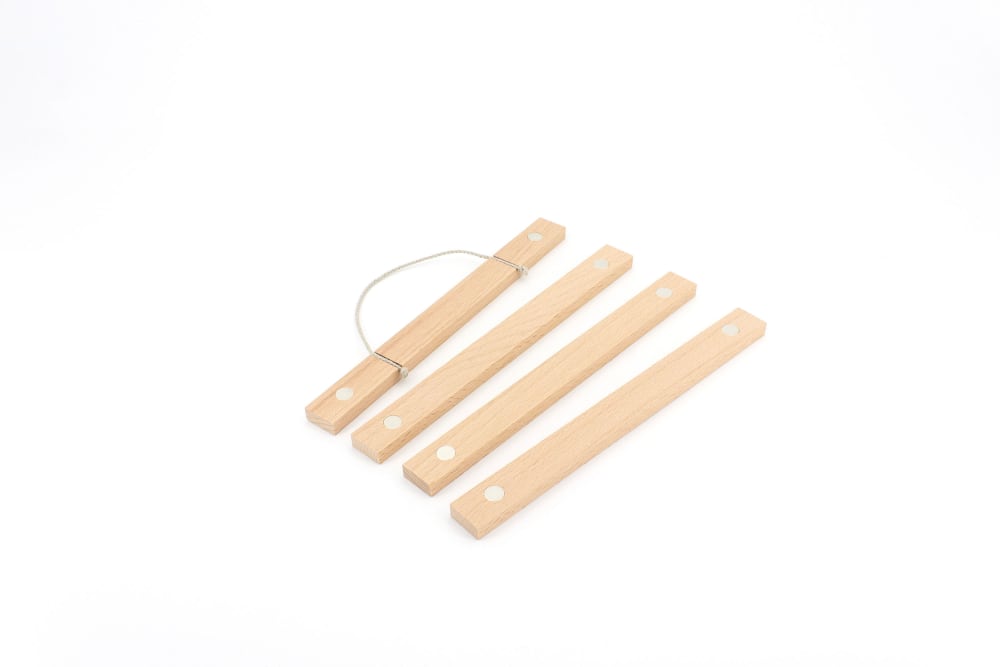 Reine Mère Magnetischer Schilderhalter 71cm Beige Holz