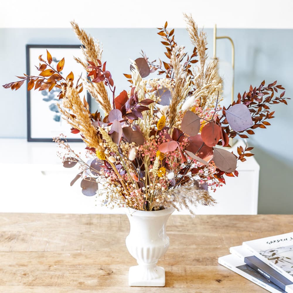 Bouquet de fleurs séchées