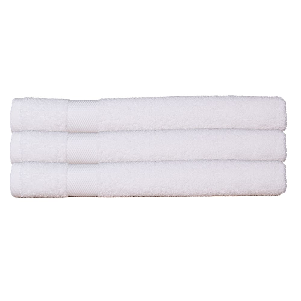 Lot de 3 draps de bain 70x130 cm 500 gr/m2 100% coton