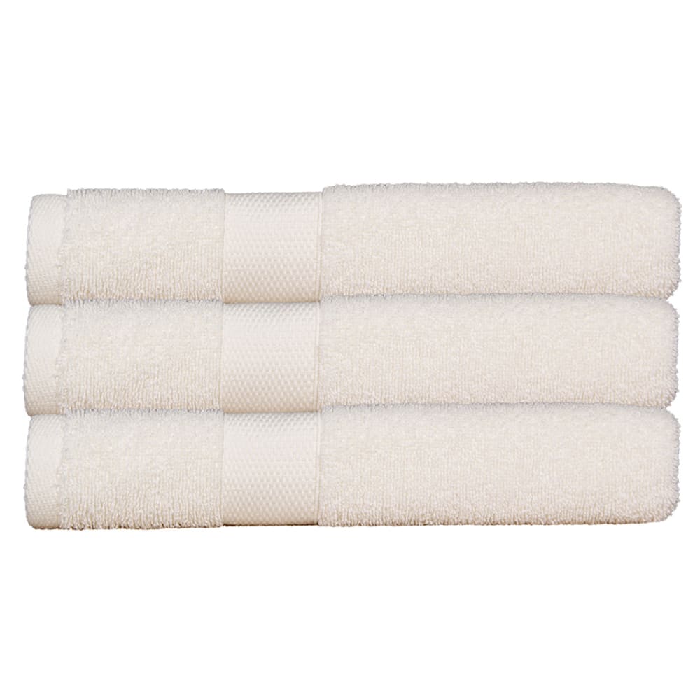 Lot de 3 serviettes éponge 50x90 cm 500 gr/m2 100% coton