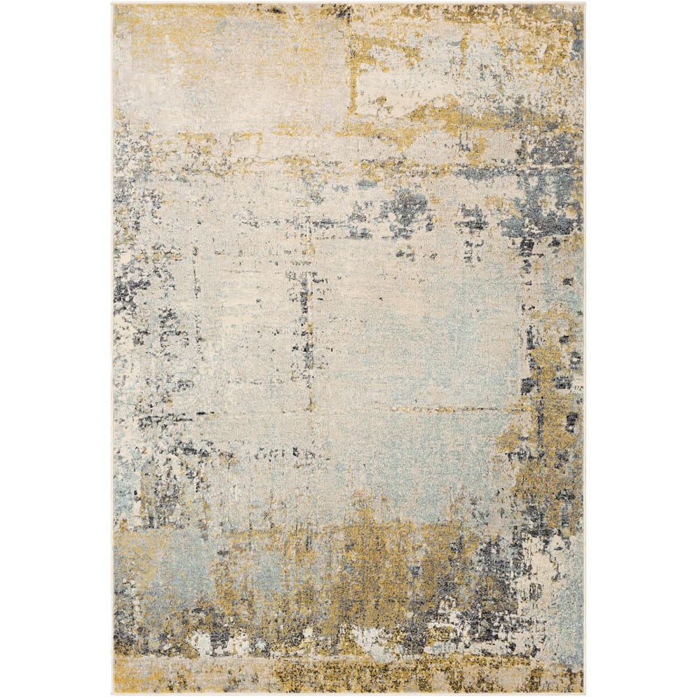 Alfombra abstracta moderna multicolor/amarillo 160x220 - Maisons du Monde