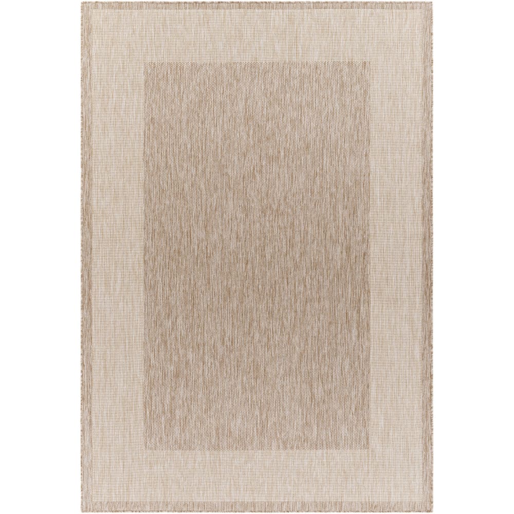 Tapis d'Extérieur/Intérieur Aspect Jute Beige/Ivoire 160x213