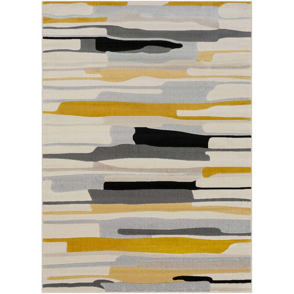 Tapis Scandinave Moderne Multicolore/Gris 200x275
