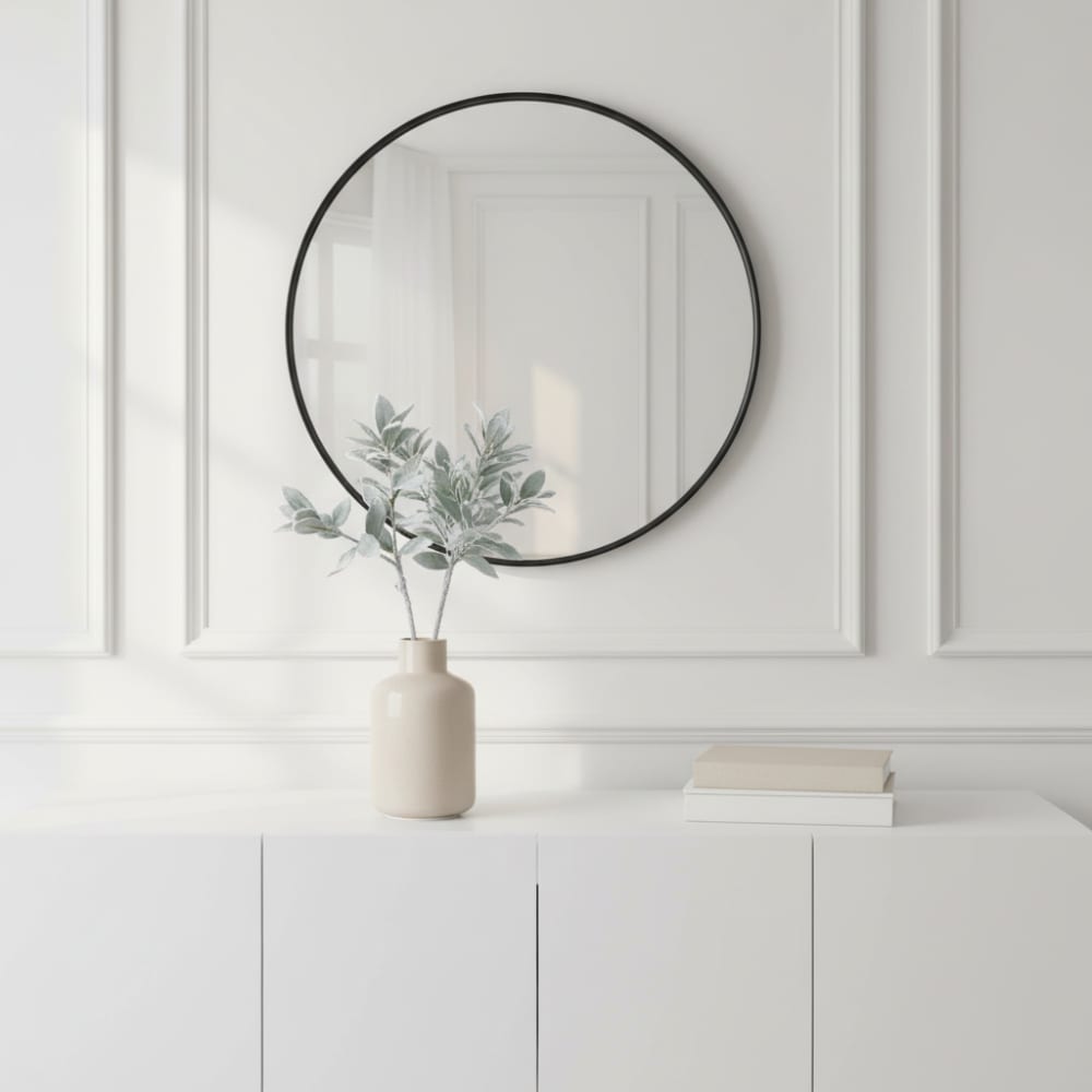 Ramo artificiale di alloro bianco e verde h45 - Sia Deco