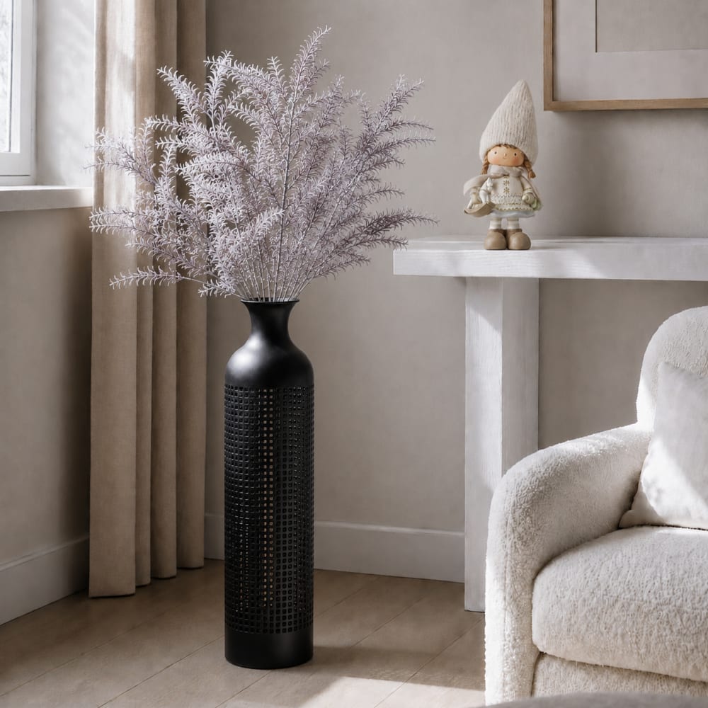 Fogliame artificiale sedum rosso smerigliato h76 - Sia Deco