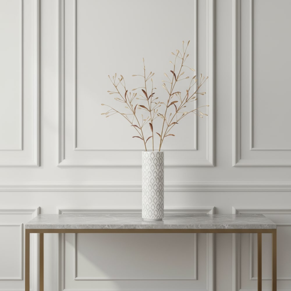 Branche fantaisie artificielle dorée h73 - Maisons du Monde
