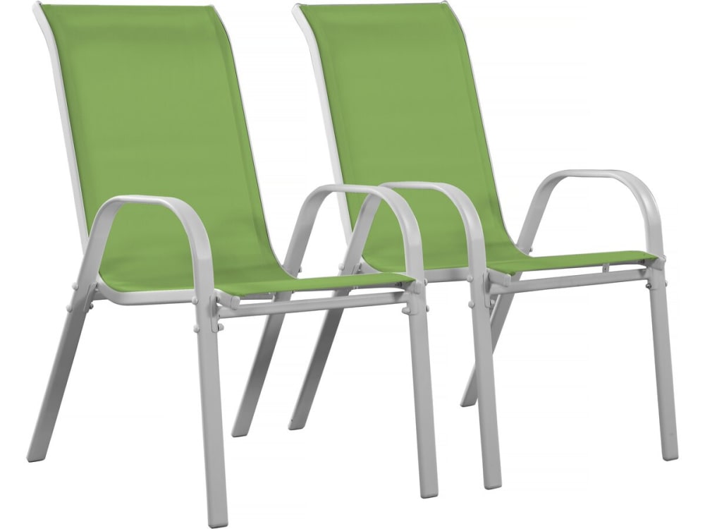 Lot 2 fauteuils - vert
