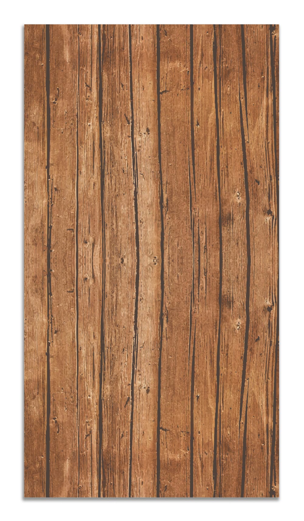 Tapis vinyle texture - bois