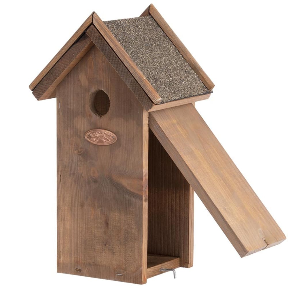 Nichoir pour mésanges charbonnières toit bitume 32 cm - Maisons du Monde