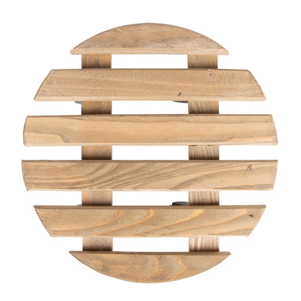 Support roulettes plantes rond 29 cm - Maisons du Monde