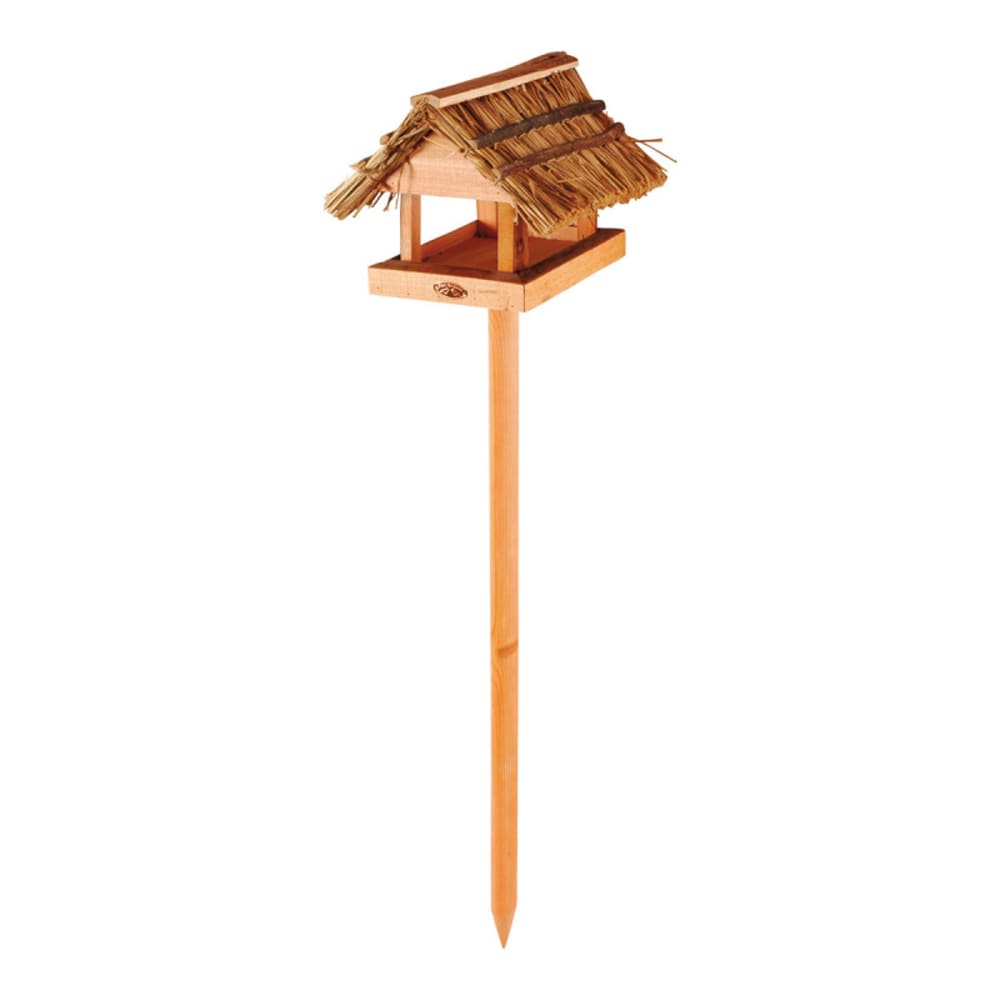 Mangeoire sur pied Toit de paille 113 cm