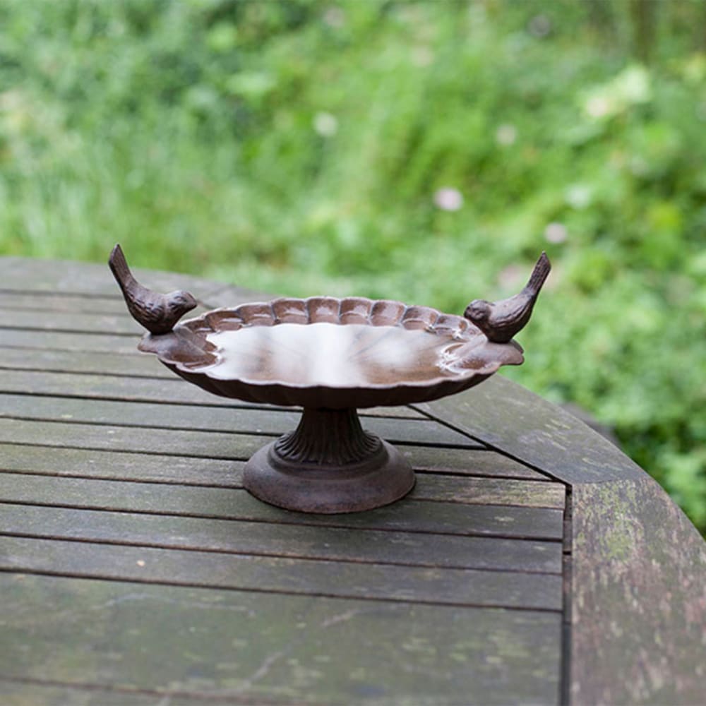 Mangeoire oiseaux en fonte - Maisons du Monde