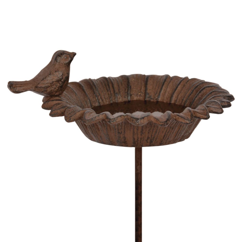 Abreuvoir oiseau en fonte à piquer 76 cm