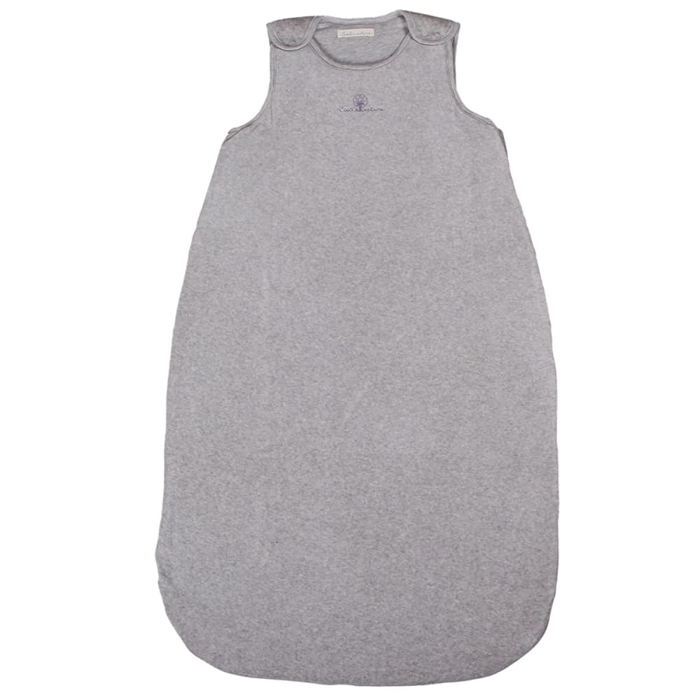Eveil et Nature Winterschlafsack 70/90 cm 6-18 Monate TOG 2.5 Bio-Baumwolle GRAU Öko-Tex Zertifikat BAUMWOLLE Baby