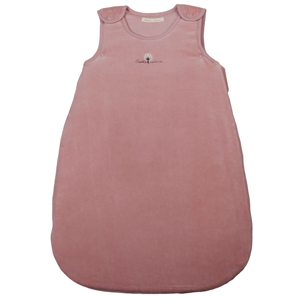 Eveil Et Nature - Gigoteuse hiver 70 cm 0-6 mois Coton bio Bois de rose