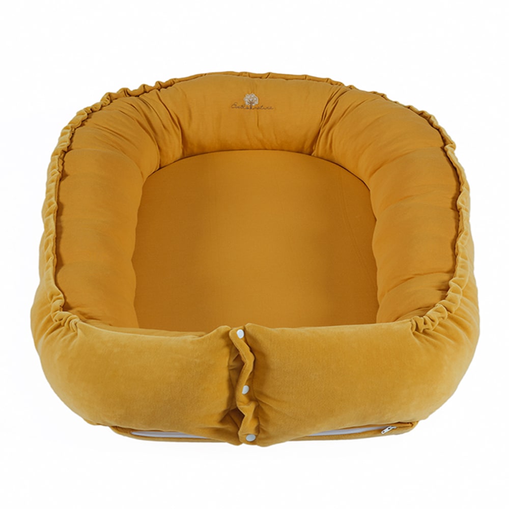 Couffin coton bio ambre