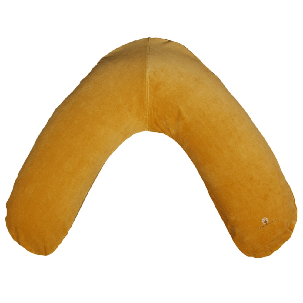 Coussin d'allaitement et de maternité 160 cm  Coton bio Ambre