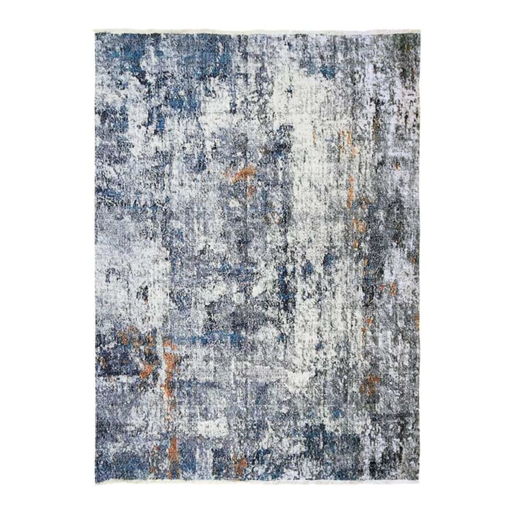 Extraweicher Teppich Abstraktes Muster Hellgrau 120x170 - Maisons