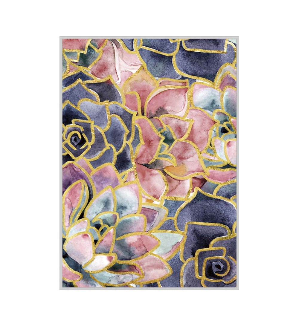 Tableau à motifs de roses 82 x 122